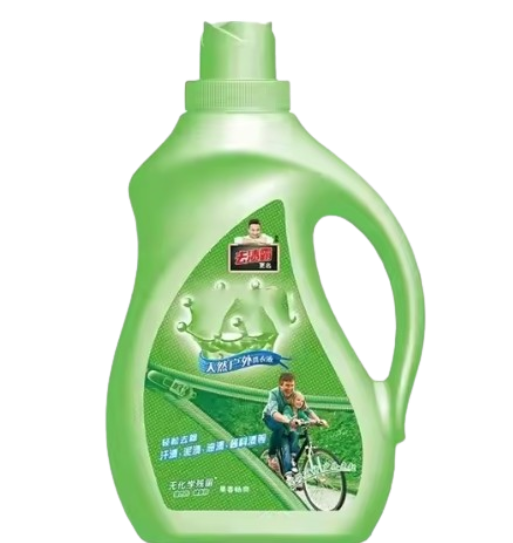 Dishwashing liquid bottle